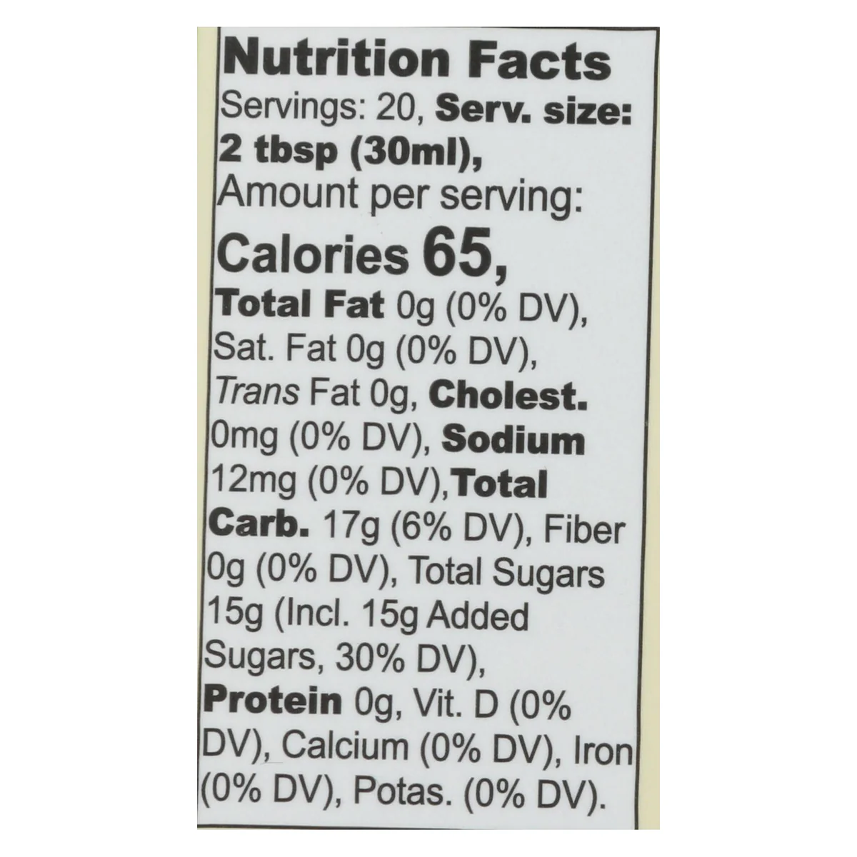 Wholesome Sweeteners Organic Syrup - Pancake Lite - Case Of 6 - 20 Fl Oz - Image 2