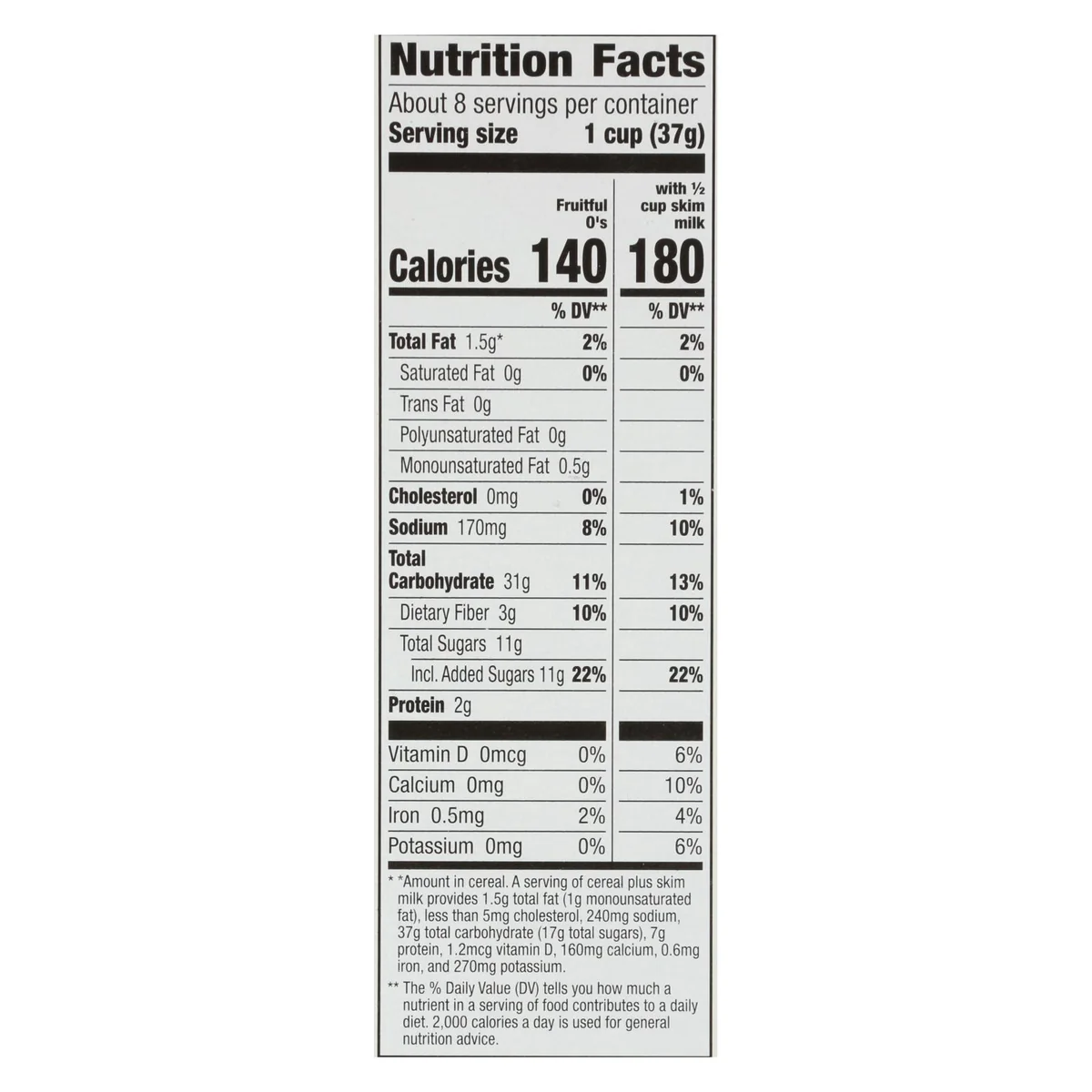 Cascadian Farm Organic Cereal - Fruitful Os - Case Of 10 - 10.2 Oz - Image 2