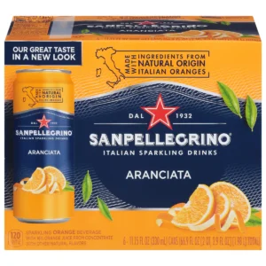 San Pellegrino - Sparkling Beverage Aranciata - Case Of 4-6/11.15z