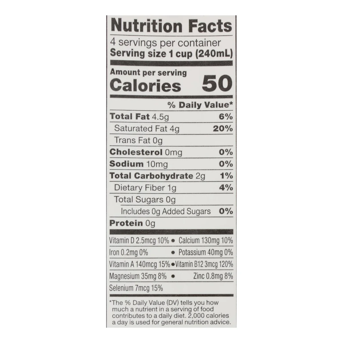 So Delicious Coconut Milk Beverage - Unsweetened Vanilla - Case Of 12 - 32 Fl Oz. - Image 2
