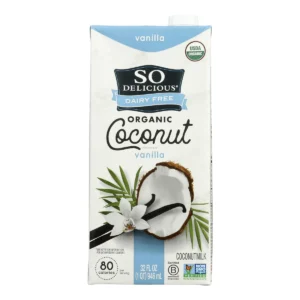So Delicious Coconut Milk Beverage - Vanilla - Case Of 12 - 32 Fl Oz.
