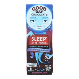 Good Day Chocolate Chocolate Pieces - with Sleep - Case of 12 - .99 oz