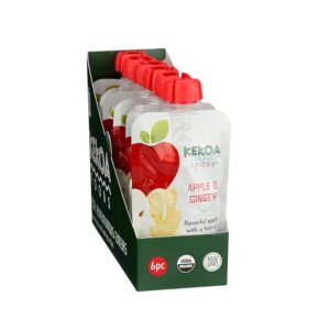 KEKOA FOOD BABY APPLE & GINGER - Case of 6