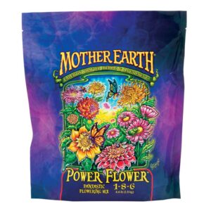 MOTHER EARTH - Mother Earth Power Flower Flowers/Fruits/Vegetables 1-8-6 Plant Fertilizer 4.4 lb