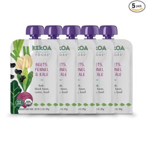 KEKOA FOOD BABY BEETS FNL KALE - Case of 6